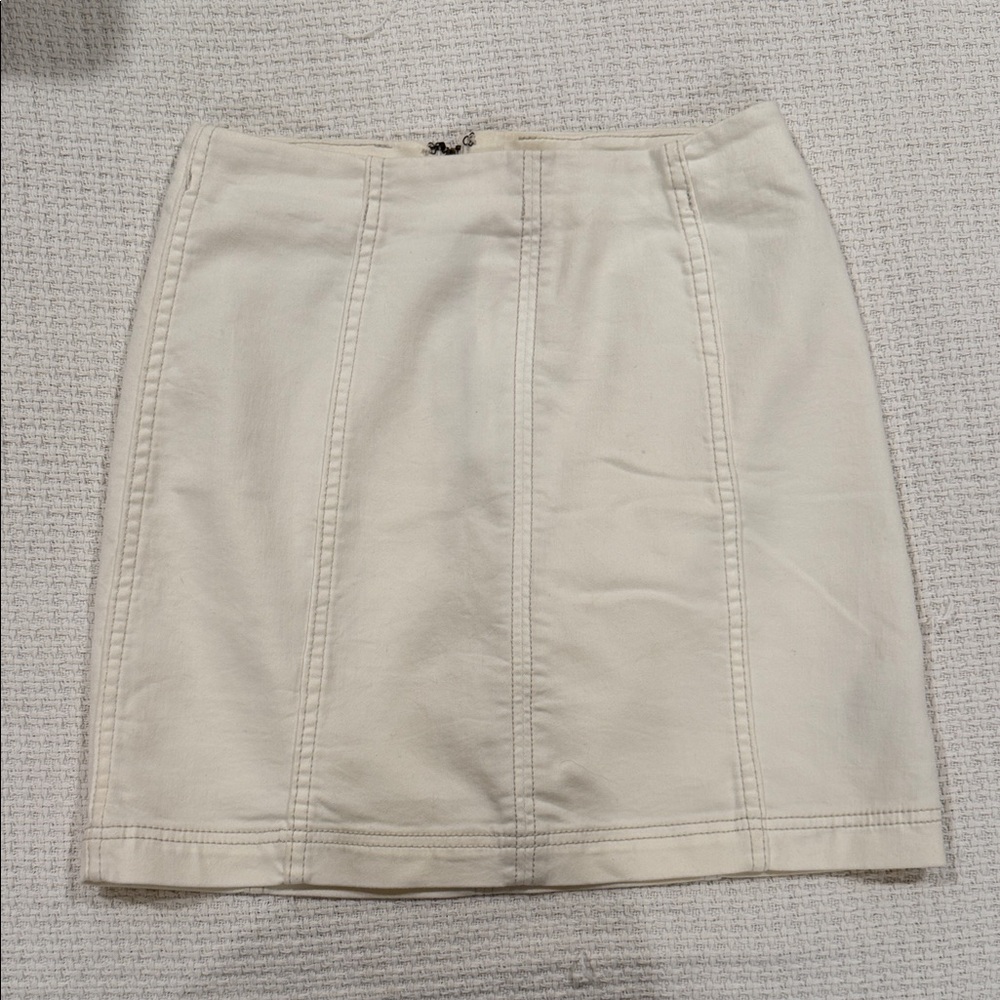 Cream Skirt